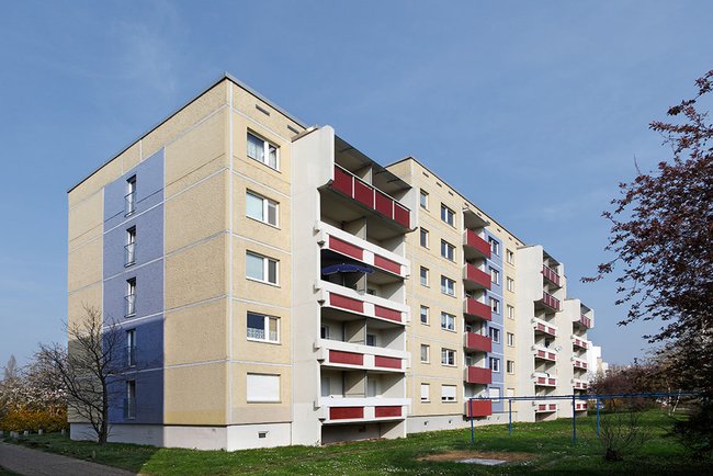 Hofansicht: 1-Raum-Wohnung Weißenfelser Straße 49